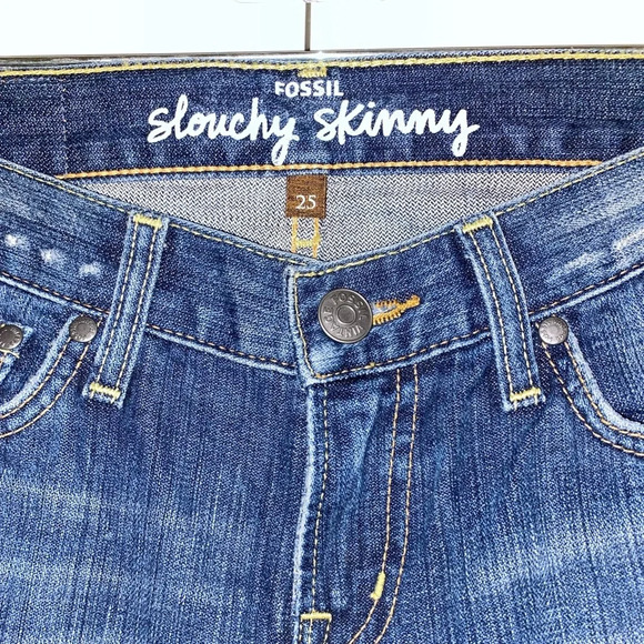 Fossil slouchy skinny jeans - Picture 2 of 8